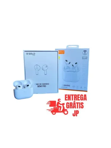 FONE DE OUVIDO BLUETOOTH GOLD BT10