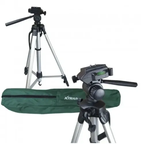 Tripé Câmera Profissional 1.20m Xtrad com Bolsa para Transporte - WZetta