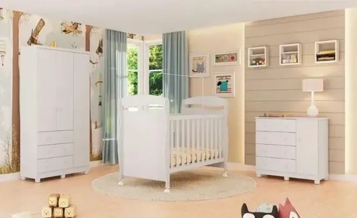 Quarto Infantil Completo 3 Peças Brinde Especial. São Produtos Novos Direto da Fábrica!