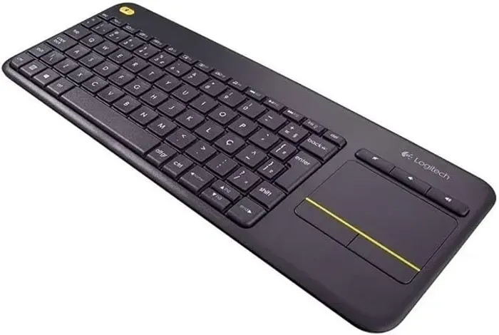 Teclado sem fio Logitech K400 Plus TV Layout ABNT2