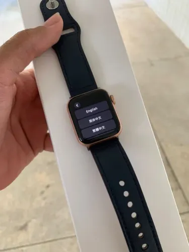Apple Watch SE 40mm Com pulseira e caixa Saúde da bateria 100%