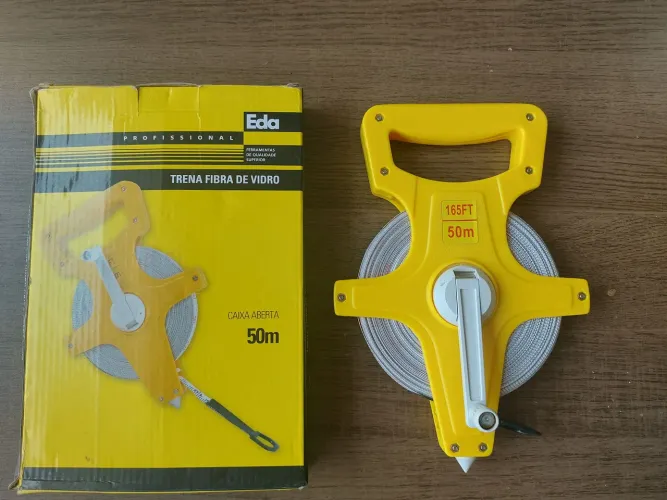 Trena de fibra de vidro 50m Eda nova .