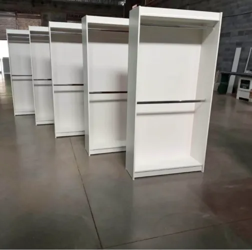 ESTANTE CLOSET CABIDEIRO DUPLO - MDF NOVO