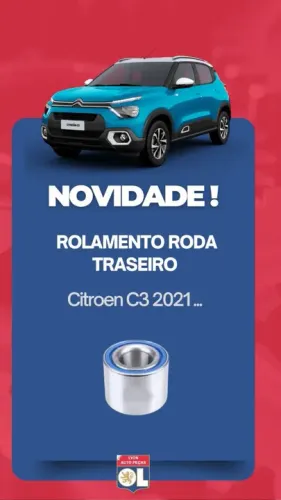 Rolamento roda traseiro C3 21/...