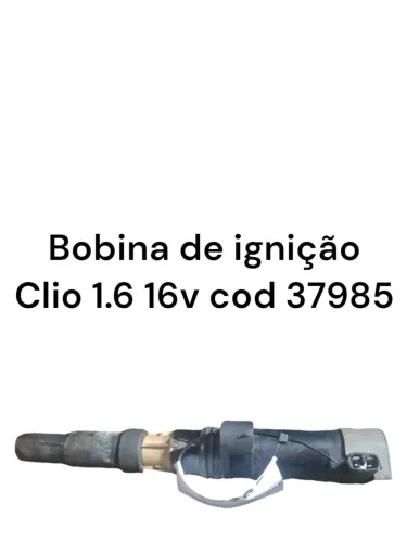 Bobina De Ignição Clio 1.6 16v Cod 37895