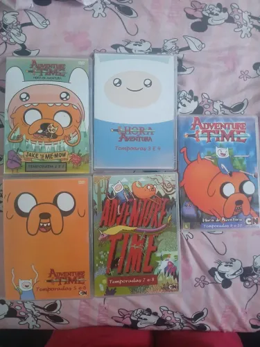 Coleção DVDs hora de aventura