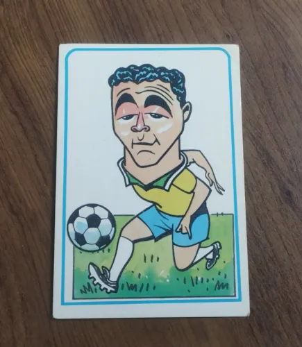 Card Multieditora C21 Copa 1994 - Romário (caricatura)