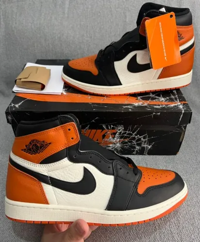Tênis Air Jordan 1 High OG Shattered Backboard 100% Original