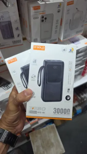 Carregador Portátil Alpha Gold Turbo 30000mAh