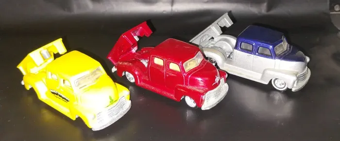 3 Hot Wheels '50s Chevy Truck Ultra Hots
