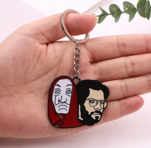 Chaveiro Exclusivo La Casa de Papel - Produto Novo