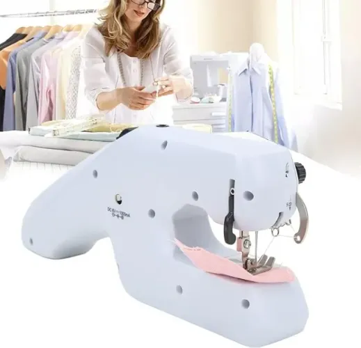 Máquina de Costura Portátil, Mini Máquina de Costura para Iniciantes, Máquina de Costura S