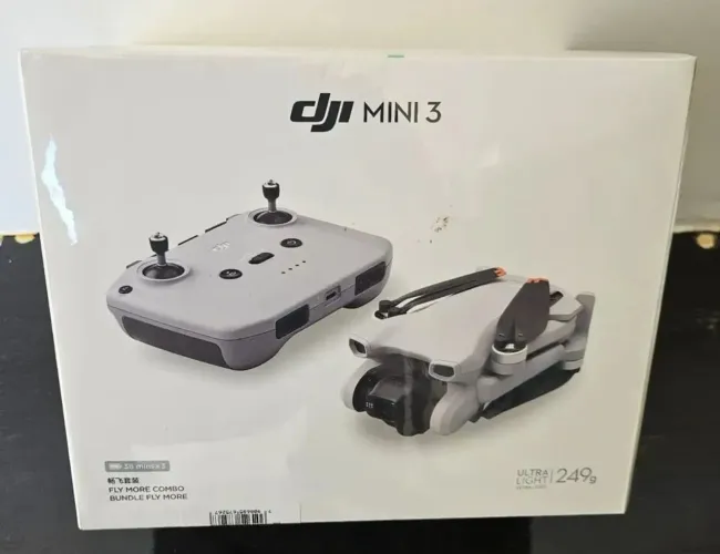 Drone DJI Mini 3 lacrado+ CARTÃO SD 32GB  NOVO 