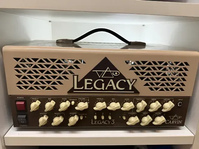 Amplificador Valvulado Carvin Legacy 3 100w Steve Vai