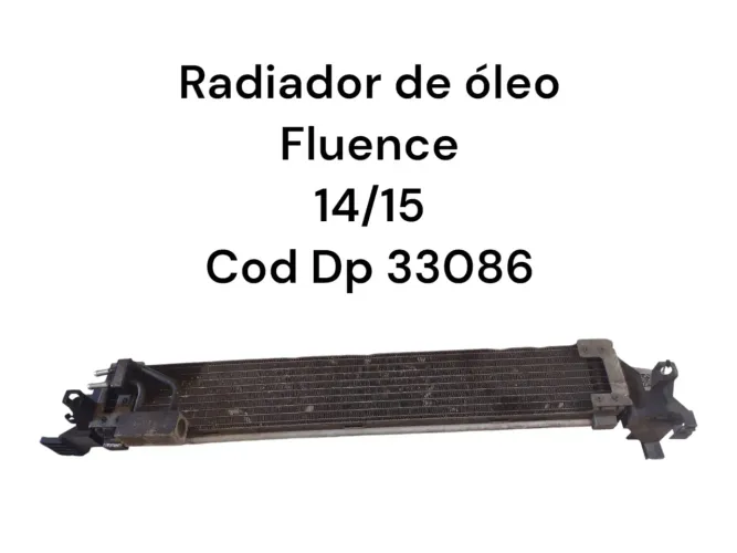 Radiador De Óleo Fluence 14/15 Cod Dp 33086