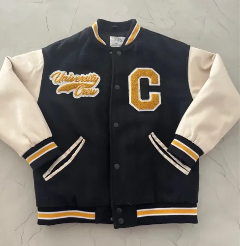 Jaqueta College Original Zara infantil masculina