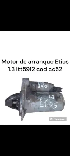 Motor de Arranque Etios 1.3 1tt5912 cod cc52