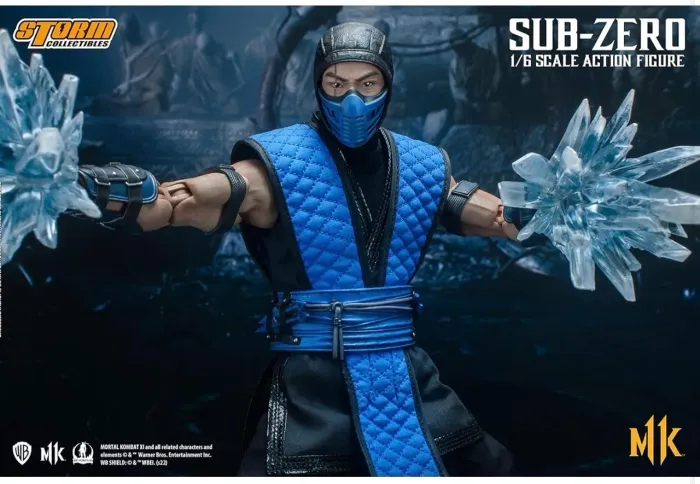 Action Figure Sub-zero (mk11) - Storm Collectibles 1/6 Raro