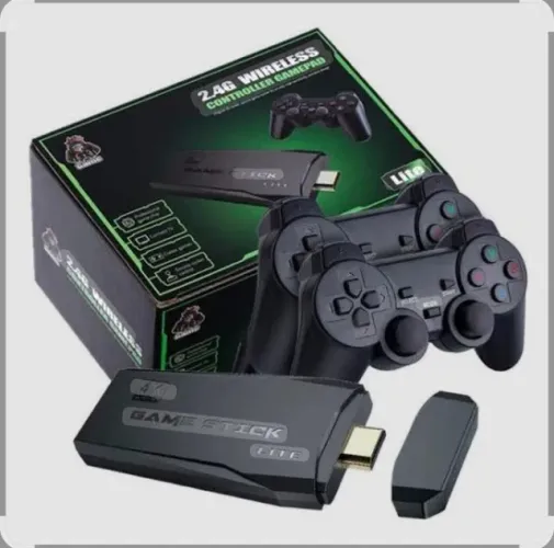 VIDEO GAMER RETRO 10 MIL JOGOS COM 02 CONTROLES SEM FIO