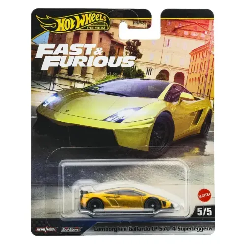 Hot Wheels Premium Velozes e Furiosos Lamborghini Gallardo LP 570-4 Superleggera