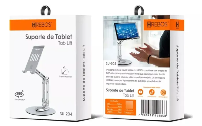 Suporte de tablet tab live Hrebos Premium