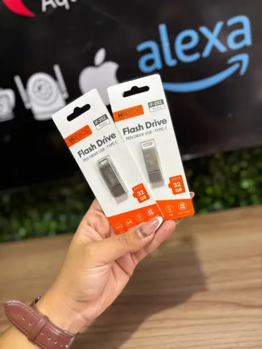 Pendrive USB/TIPO C 32g HREBOS - 3.0