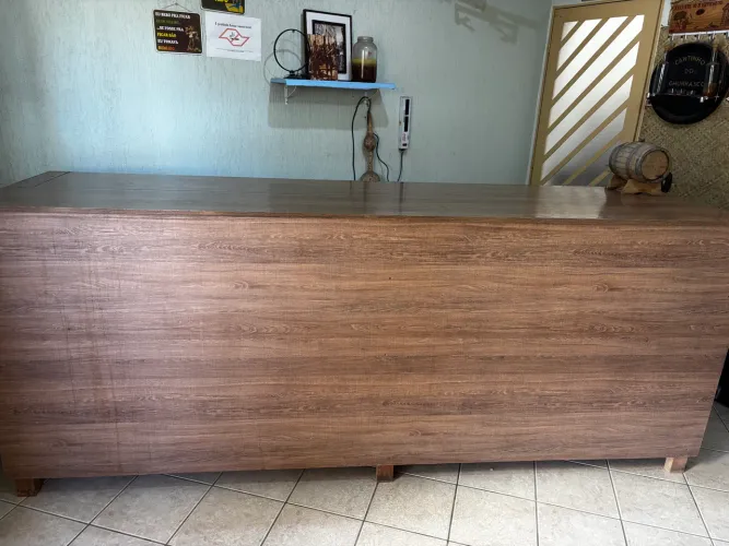 Balcão para comércio MDF 