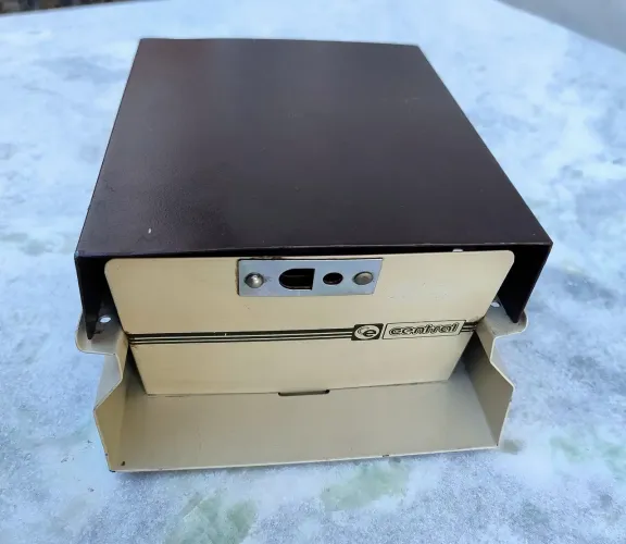 Fichário De Mesa Vintage anos 90 com 100 Fichas Pautadas