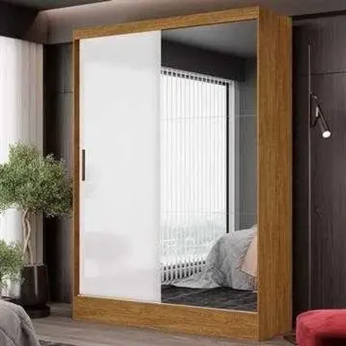 Guarda Roupa 2 Portas 2 Gavetas Espelho Novo Varios Modelos