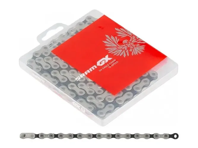 CORRENTE SRAM PC GX EAGLE A1 SOLIDPIN - NOVA - LACRADA