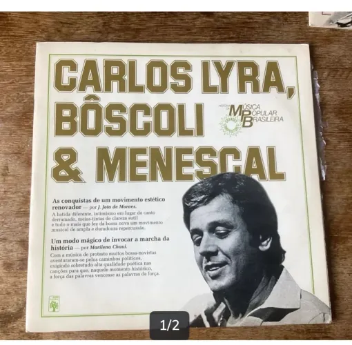 Disco Vinil Carlos Lyra, Bôscoli & Menescal