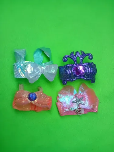 Lote Acessórios Top Sutiã Barbie Sereia Fada Vintage Roupas Boneca