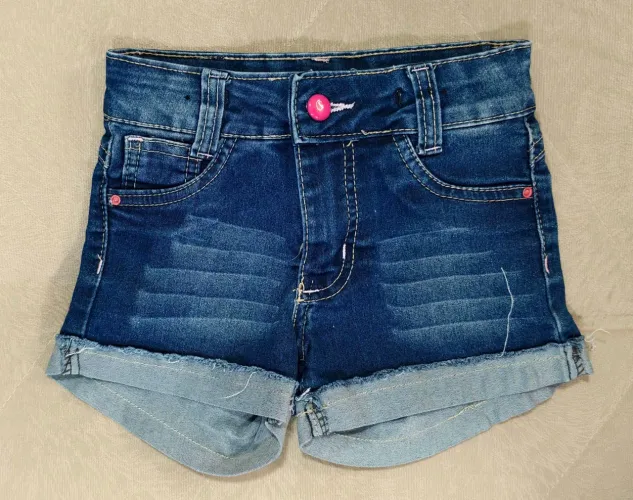 Shorts jeans infantil 