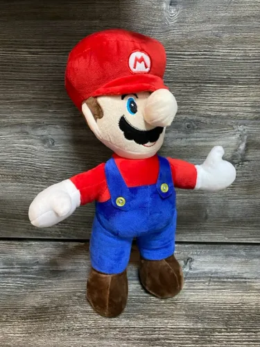 Boneco de Pelúcia Mario Super Mario Bros - Médio