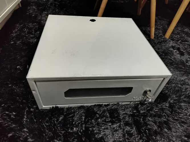 Rack para CFTV com chave sistema segurança