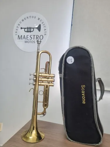 Trompete Rcf Scavone Sib - 10x no cartão - Envio p/ todo Brasil
