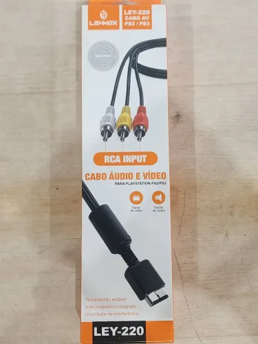 Cabo AV de Playstation 1,2 e 3
