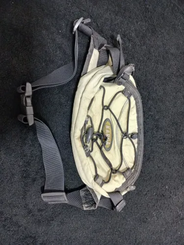 Pochete Karga Bolsa de Ombro Kargha - Bege - Usada