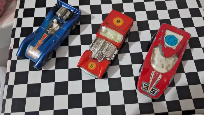 Matchbox anos 3 Raras Miniaturas da Marca