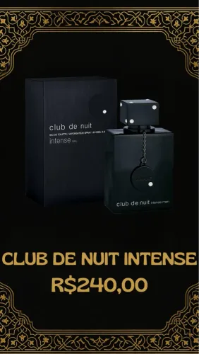 Club de Nuit Intense - Original - Varejo e Atacado