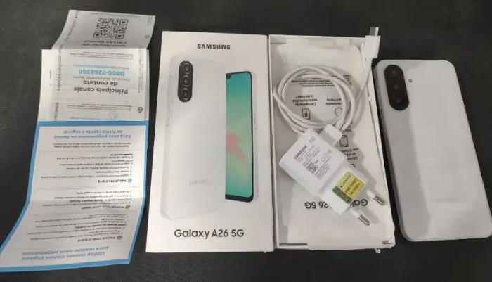 Celular Samsung A26 5G 256GB Completo Com Nota