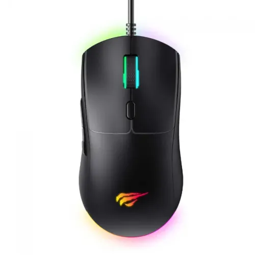Mouse Havit Gamer 3600dpi 6 Botões Dynamic Rgb Effects