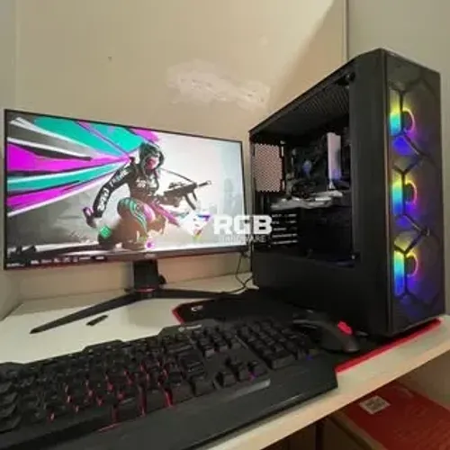 PC Gamer COMPLETO intel core i5 +  RX6600 + 1 ano de garantia e em até 12x