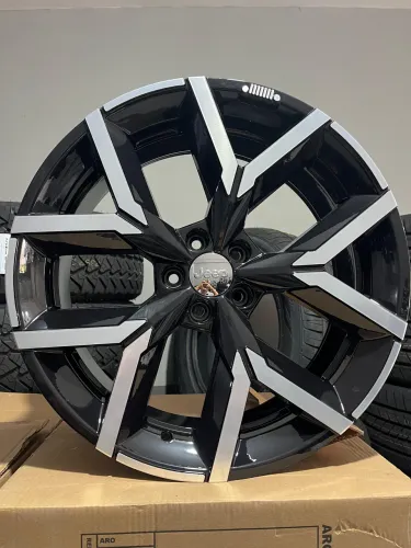RODAS ARO 20 FURAÇÃO 5x110, JEEP COMPASS, RAMPAGE, RENEGADE E TORÓ.