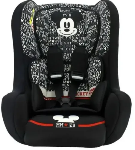 Cadeirinha de carro para bebê Mickey (Modelo Trio Mickey Typo)