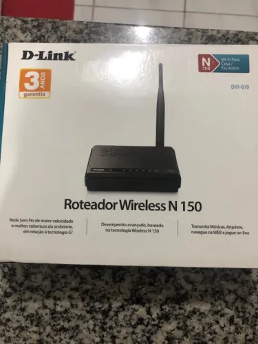 Roteador Wireless D-Link N 150 - DIR-610