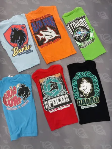 Camisa infantil surf style 2 a 16 anos
