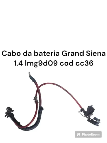 Cabo Da Bateria Fiat Grand Siena Cod 1.4 Cod 36