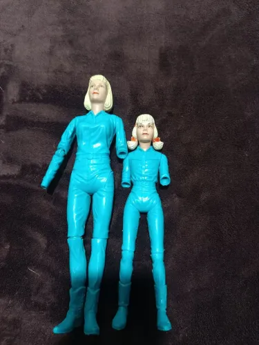 Action Figures Louis Marx Toys 1966 para aproveitamento de peças 