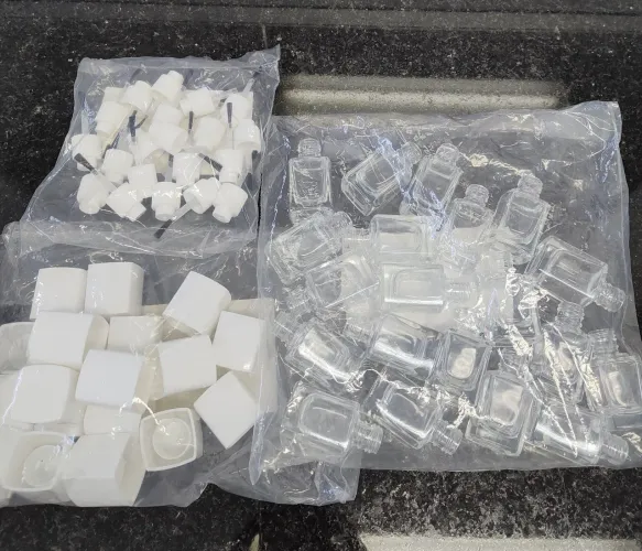 Vidros de Esmalte - 20 Peças - Novo